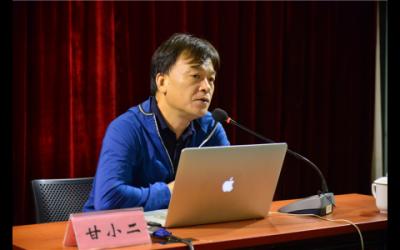 用不同敘事方式記錄時(shí)代，知名導(dǎo)演甘小二到中山日?qǐng)?bào)社作專題講座